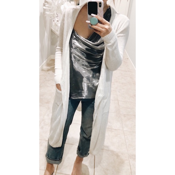 Roberta Roller Rabbit Linen Long Cardigan - Picture 3 of 4